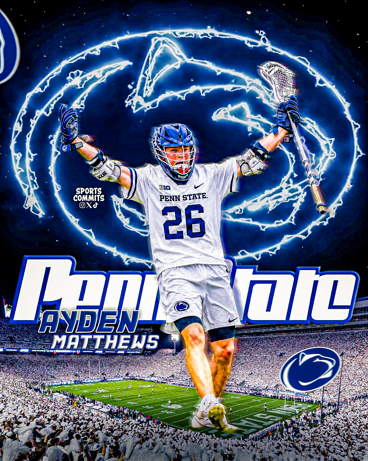 Photo Graphic + Jersey Swap + Logo Outline Video