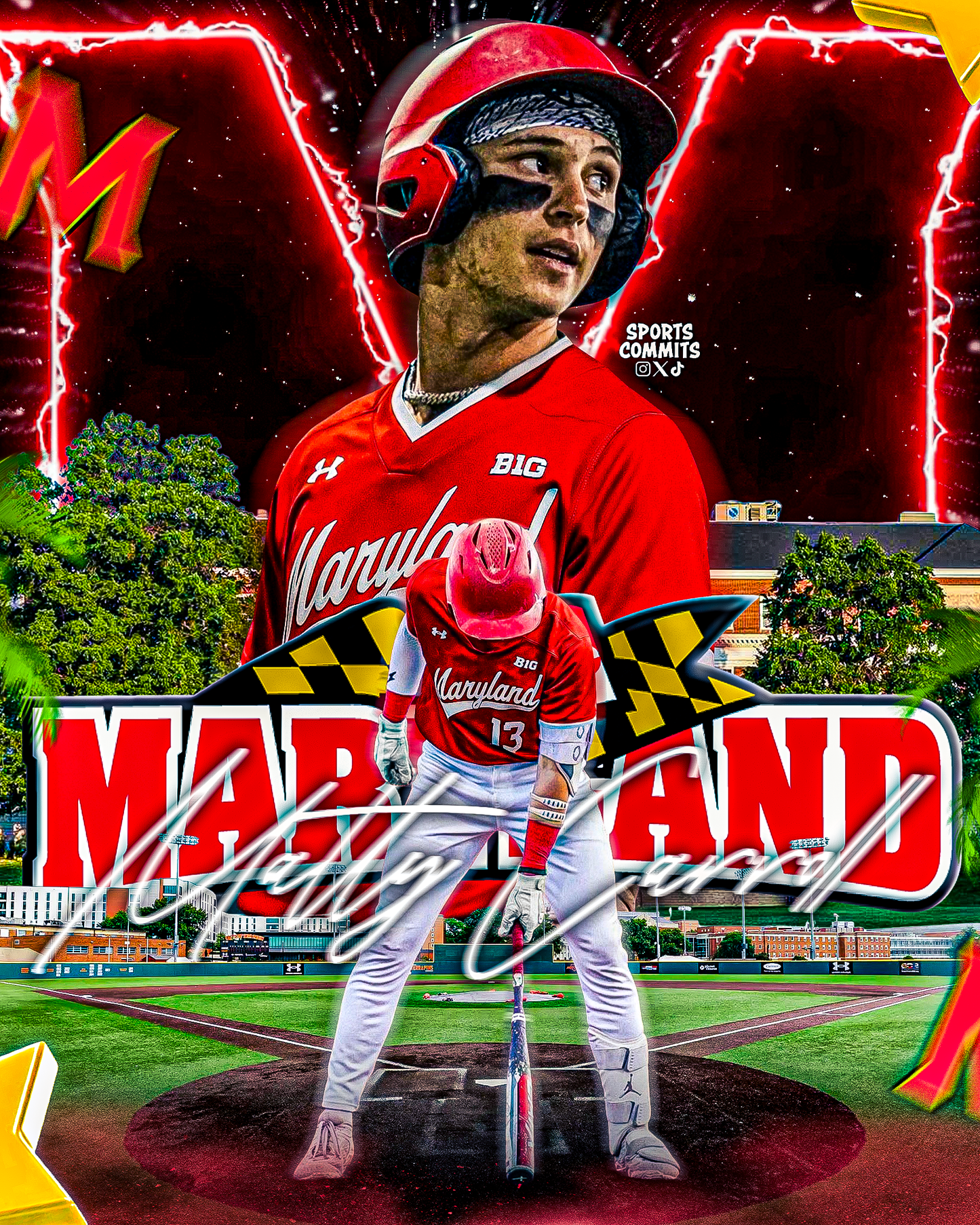 Photo graphic + logo outline + 2 Jersey swaps