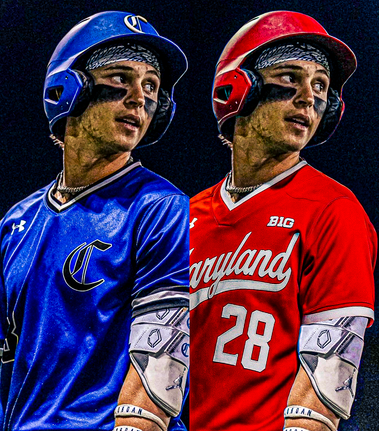 Photo graphic + logo outline + 2 Jersey swaps